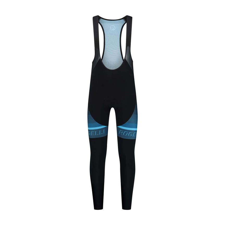 Rogelli Hero II Bibtights, Sort/blå
