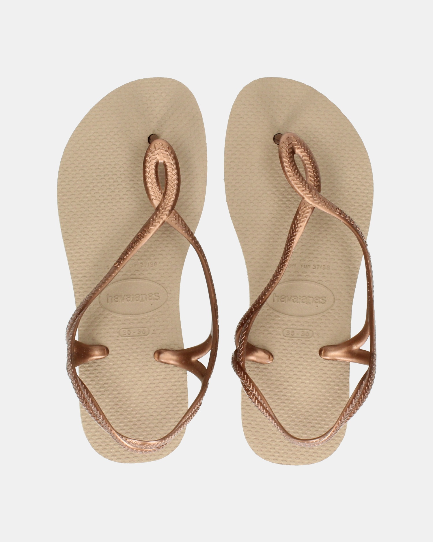 Havaianas Luna Slippers  - goud