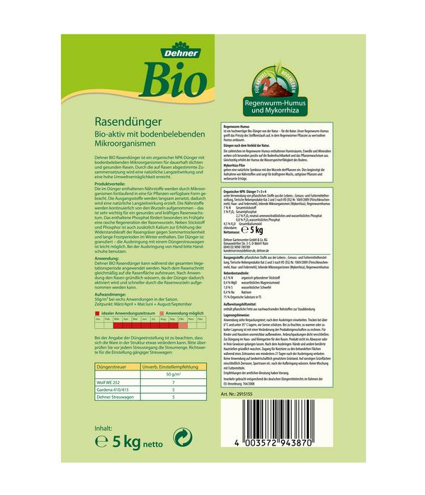 Dehner Bio Rasendünger
