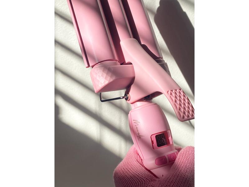 Mermade Profiwelleneisen Pro Mini Waver 25 mm Pink Professionelles Welleneisen