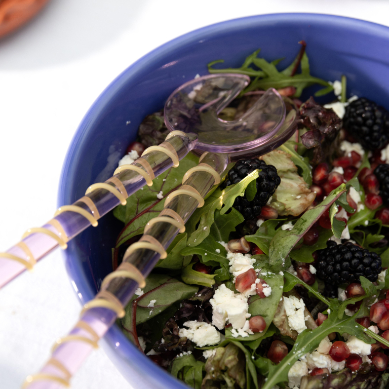 &klevering Sling salade bestek Blue