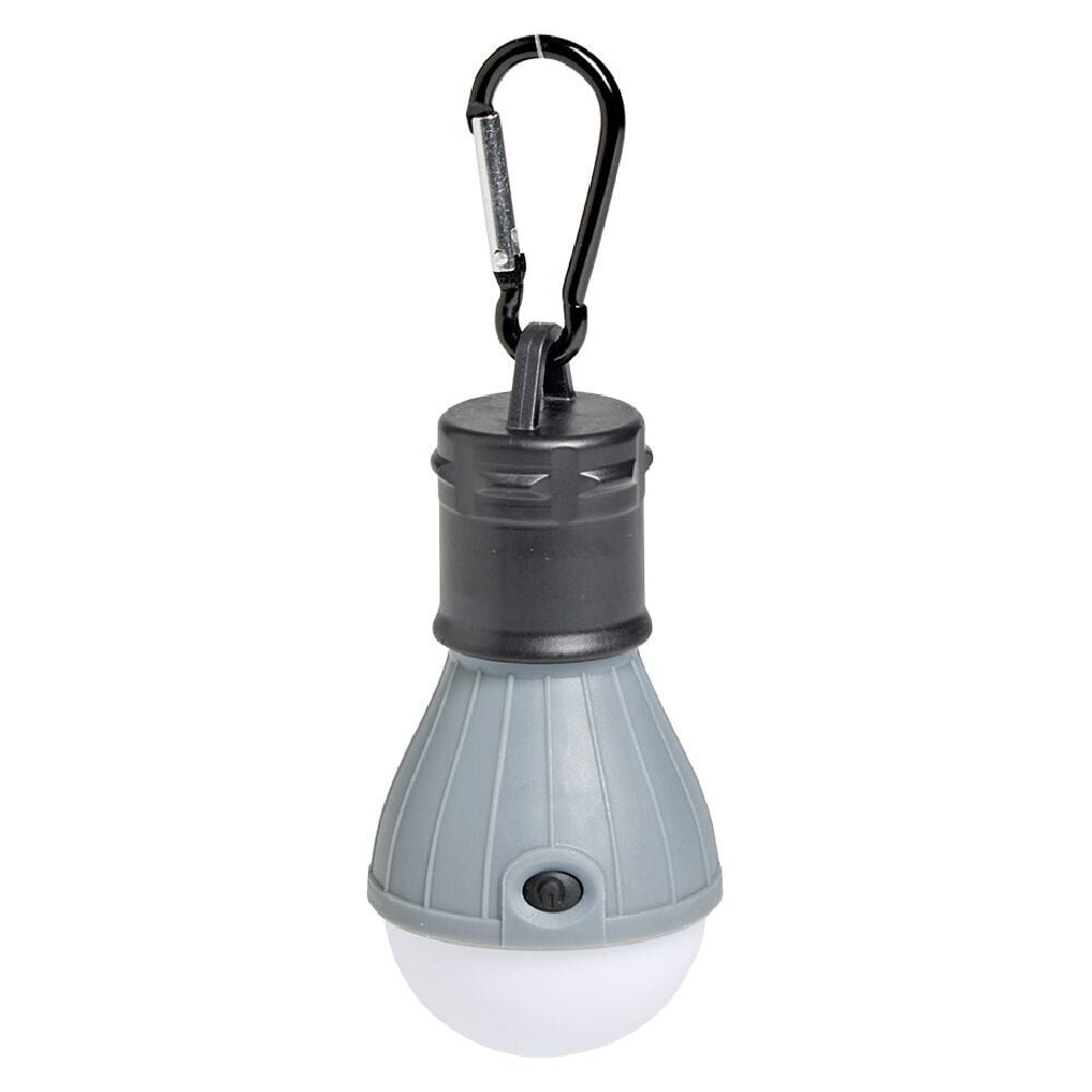 Lampe camping gris à piles 3 fonctions