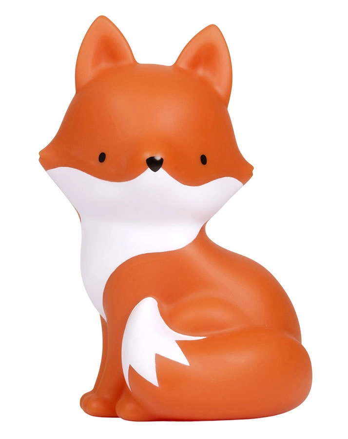 Spardose FOX in orangerot