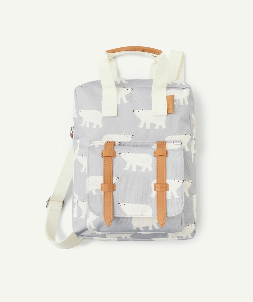 FRESKSAC À DOS OURS POLAIRE EN PLASTIQUE RECYCLÉ ENFANT