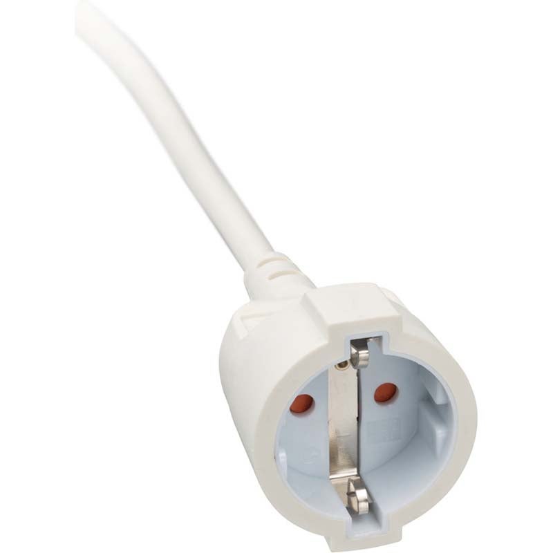 Brennenstuhl Verl Kabel 1168980220 verlengsnoer platte stekker binnengebruik 2m wit