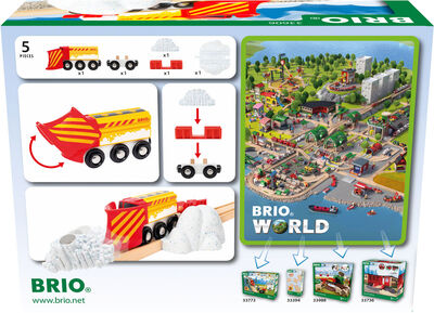 BRIO 33606 Tog Med Snøplog