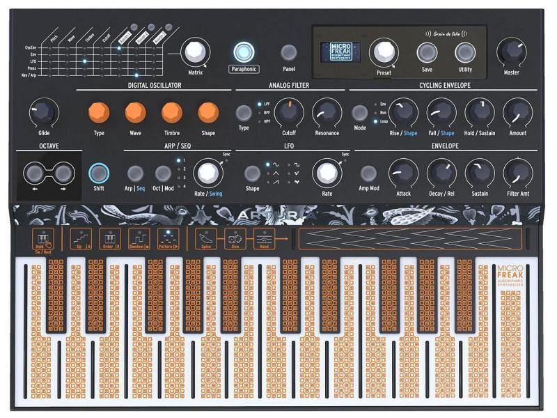 Arturia Synthesizer MicroFreak Experimenteller Hybrid Synthesizer