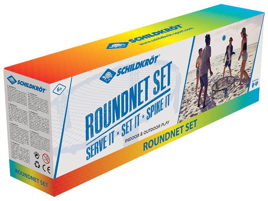 Schildkröt Funsports - ROUNDNET SET SK im 4C Karton incl. Anleitung und Tragetasche