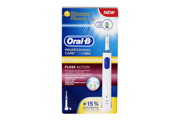 Brosse à dents électrique Professional Care 600 Floss Action