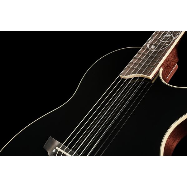 Harley Benton Nashville Nylon Plus BK w/Case