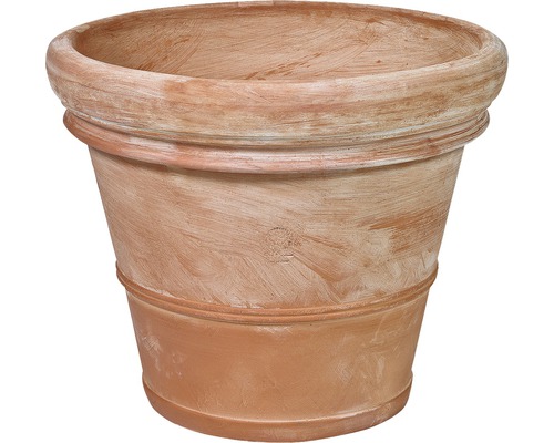 Bloempot Ø 35 cm H 30 cm terracotta rood