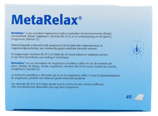 Metagenics MetaRelax Zakjes 40ZK