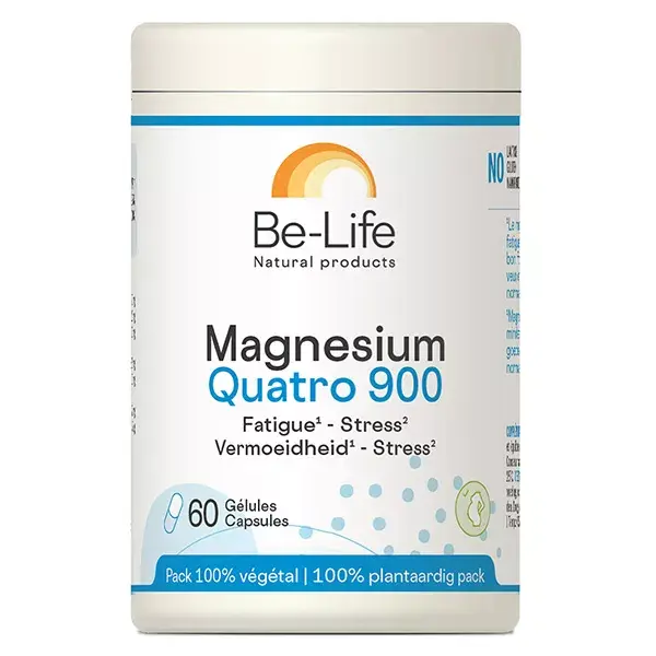 Be-Life Magnésio Quatro 900 60 cápsulas