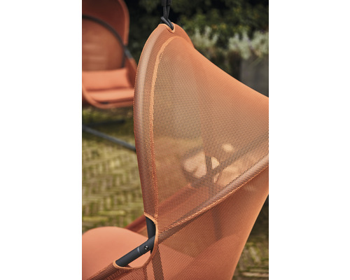 Hangstoel Siena Garden Yobaya Relaxed Rood