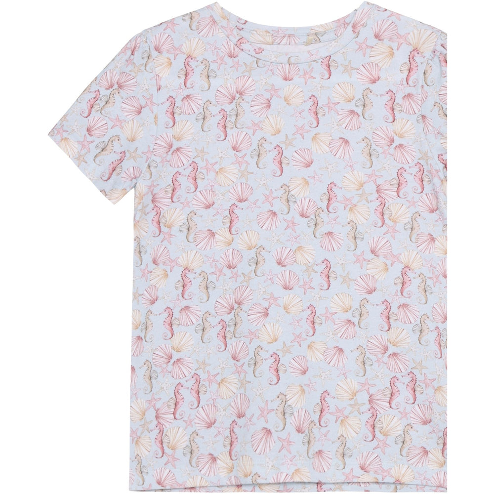 Køb Minymo Illusion Blue T-Shirt Ss Aop