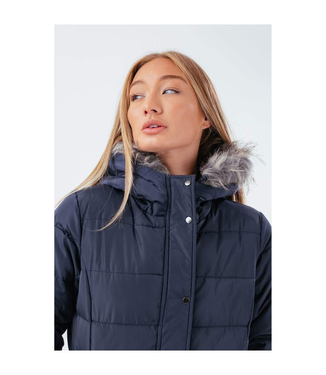 Hype - Doudoune matelassée - Femme (Bleu marine) - UTHY6887
