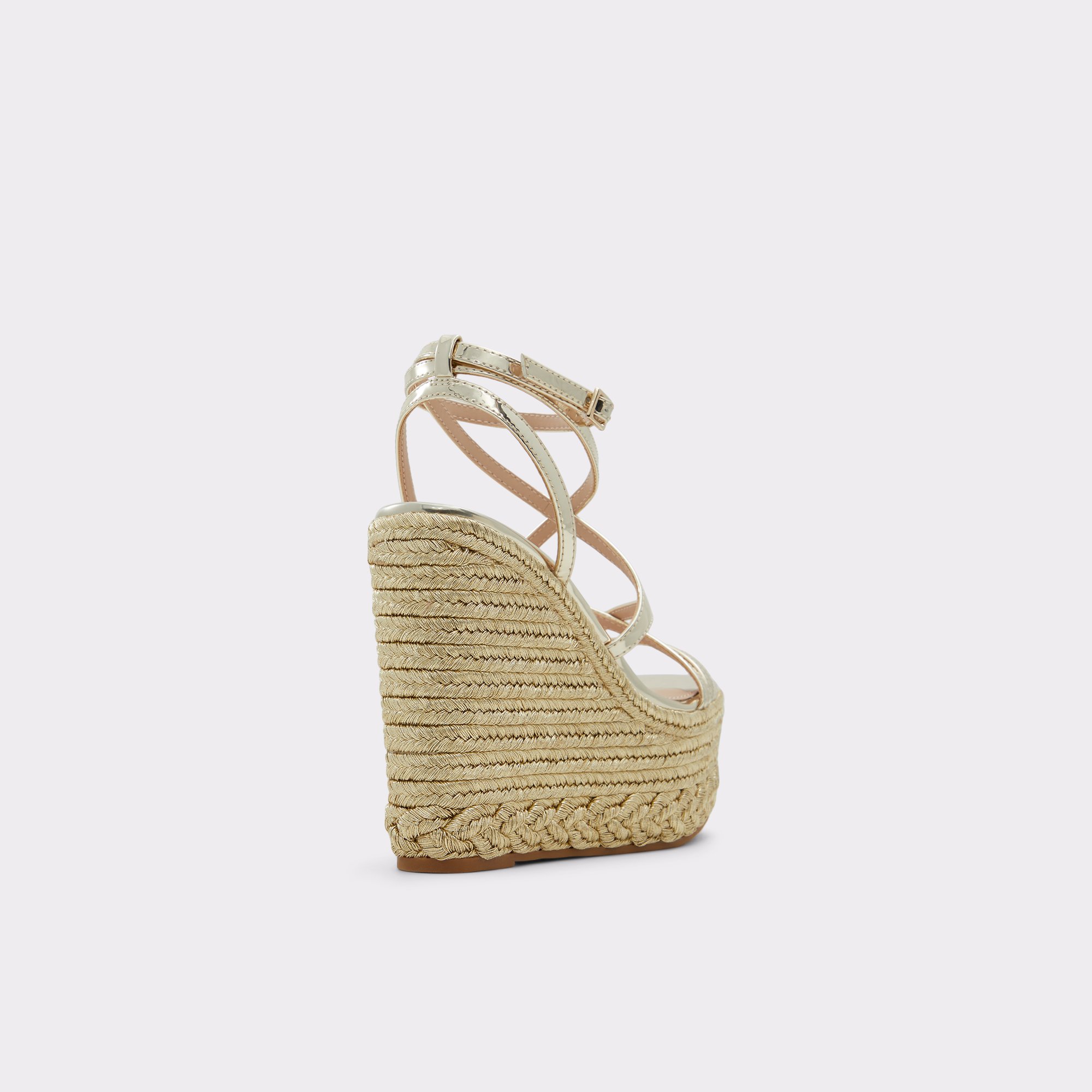 Portofino Champagne Women Wedges & Espadrilles