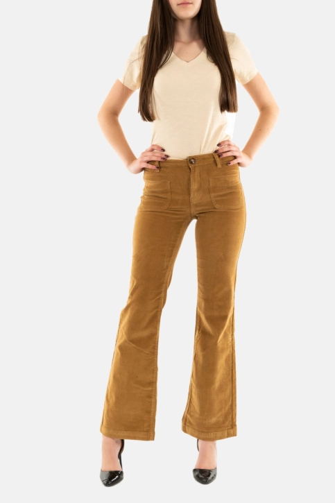 Pantalons la petite etoile sonny 15 camel