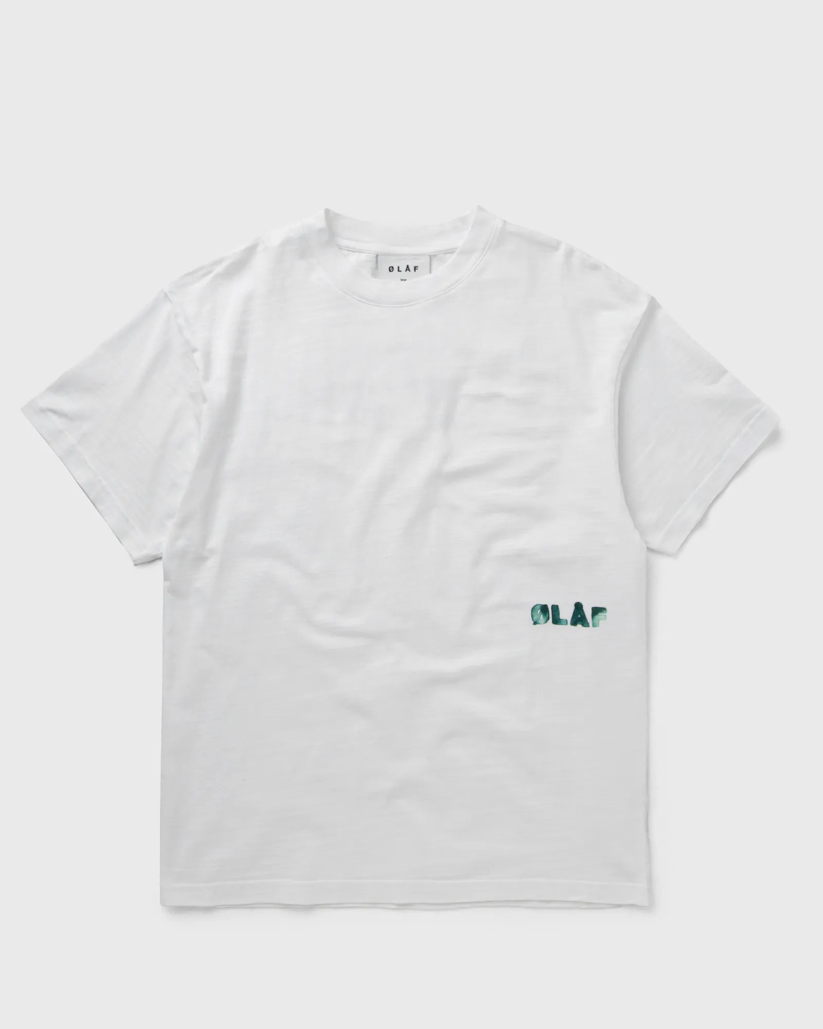 ØLÅF WATERCOLOR LOGO SLUB TEE