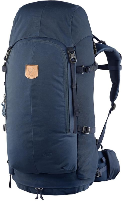 Fjallraven - Keb 52 W - Backpack - Storm/Dark Navy - Lichtgewicht - Vrouwelijke Pasvorm