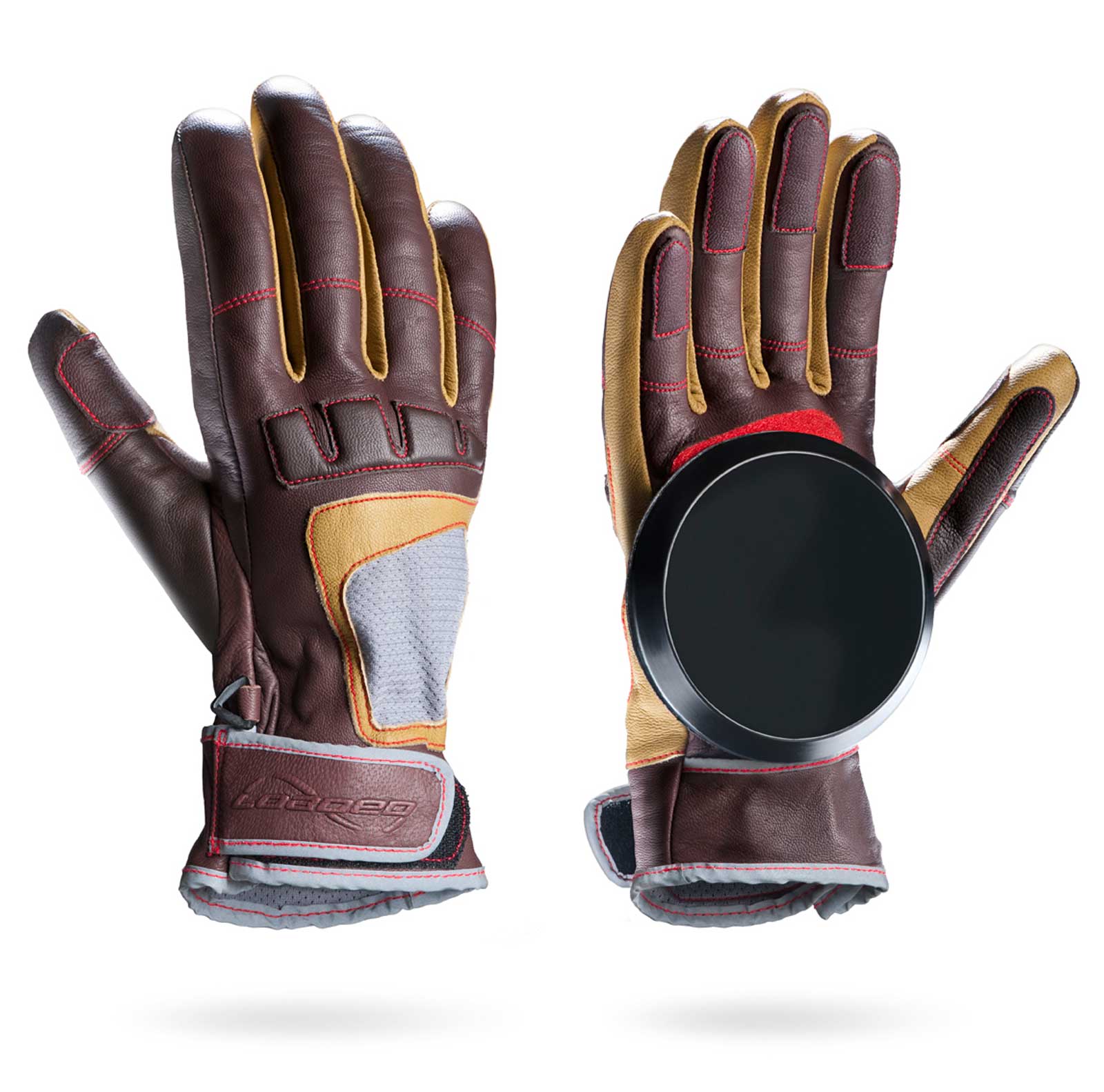 Loaded Advanced Freeride Gloves Brown S