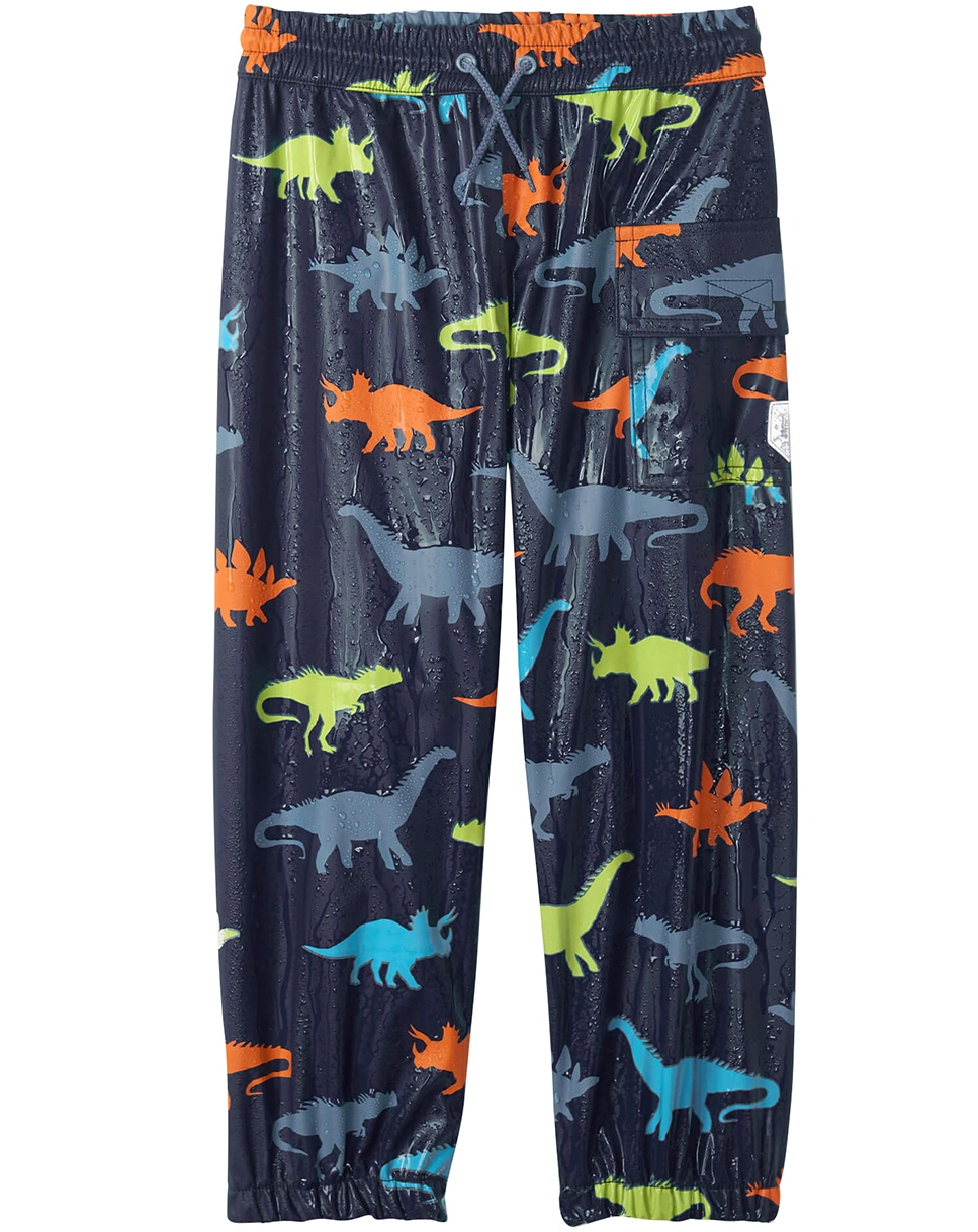 Regenhose SPLASH DINO SILHOUETTES in blue