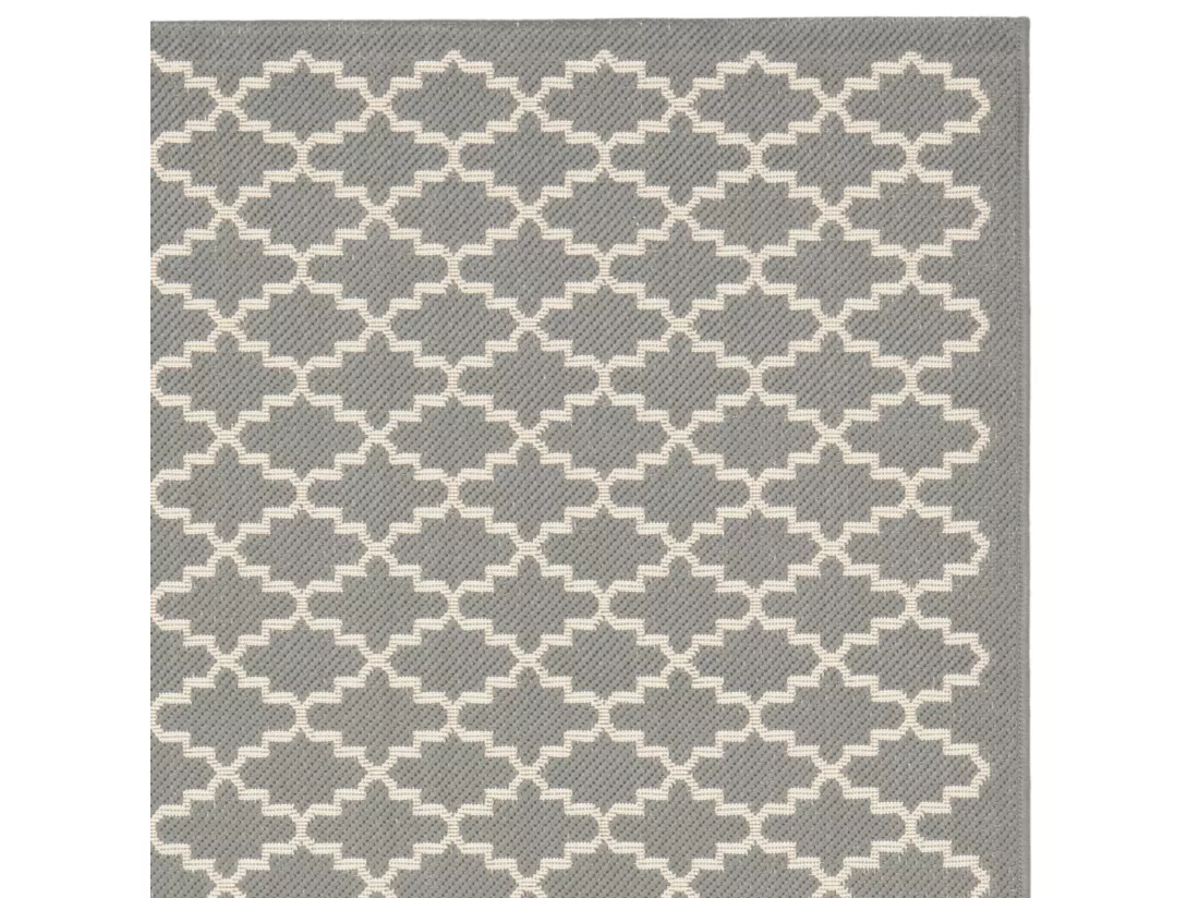 Tapis Anthracite & Beige 160 X 231 cm - Zinnia