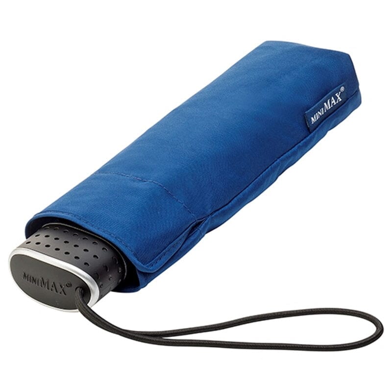 Falconetti MiniMax Platte Opvouwbare Paraplu Blauw