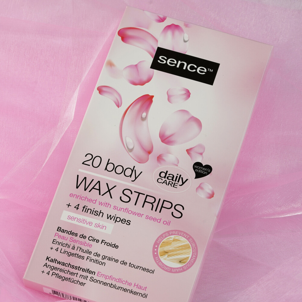 6x Sence Wax Strips voor het Lichaam20 stuks