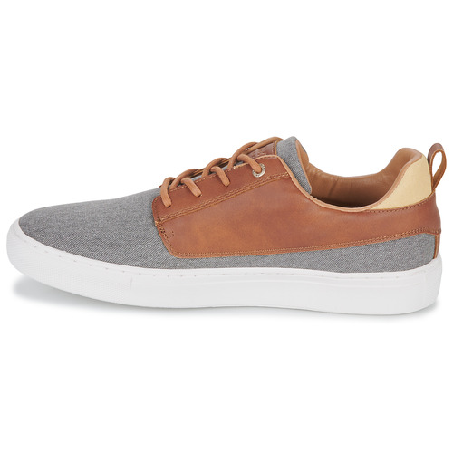 Pantofola d'Oro - PRATO UOMO LOW - Gris / Cognac