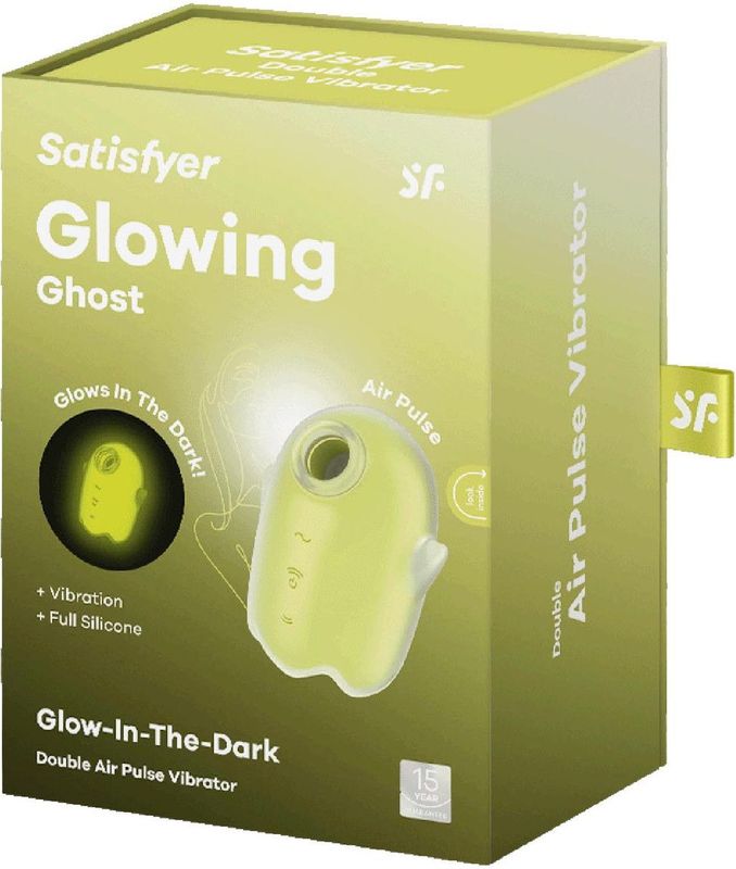 Satisfyer - Glowing Ghost - Drukgolfvibrator - Geel