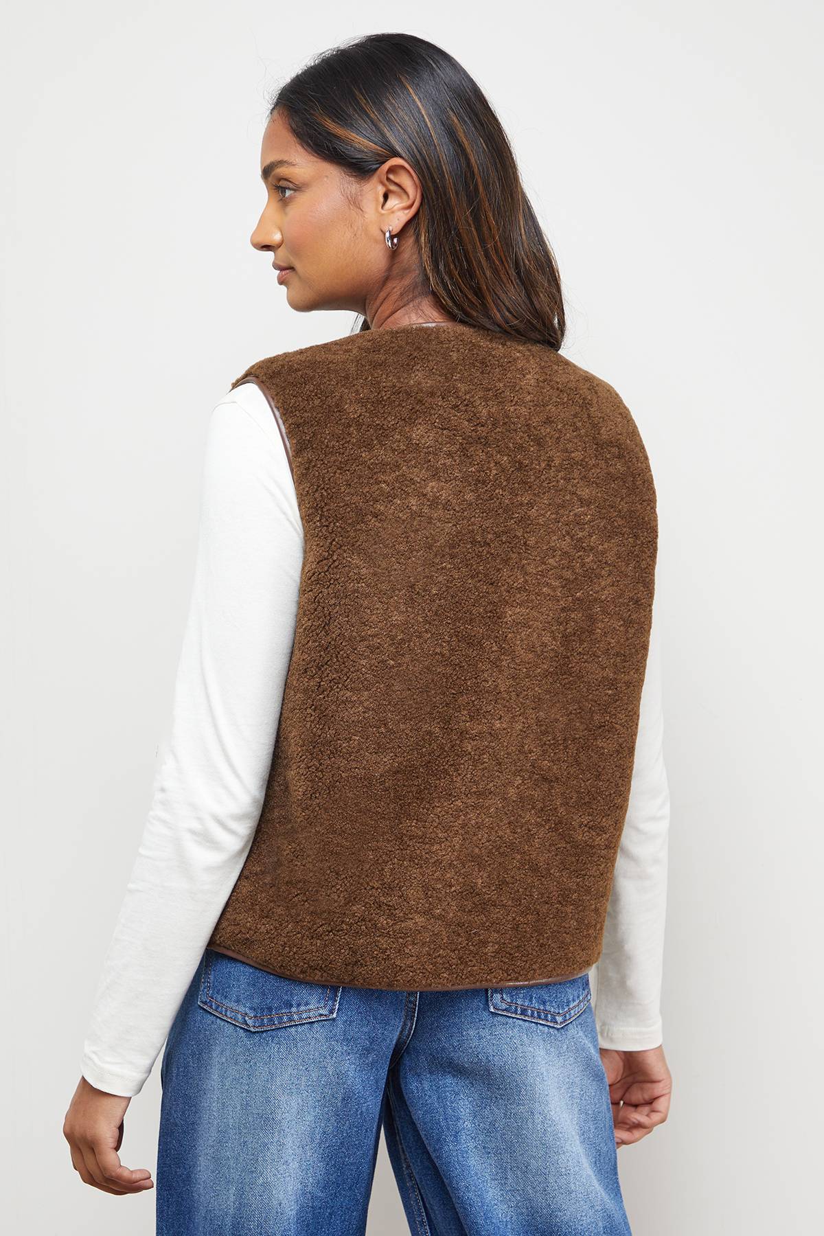 Oasis Gilet en synthétique avec Passepoil en synthétique