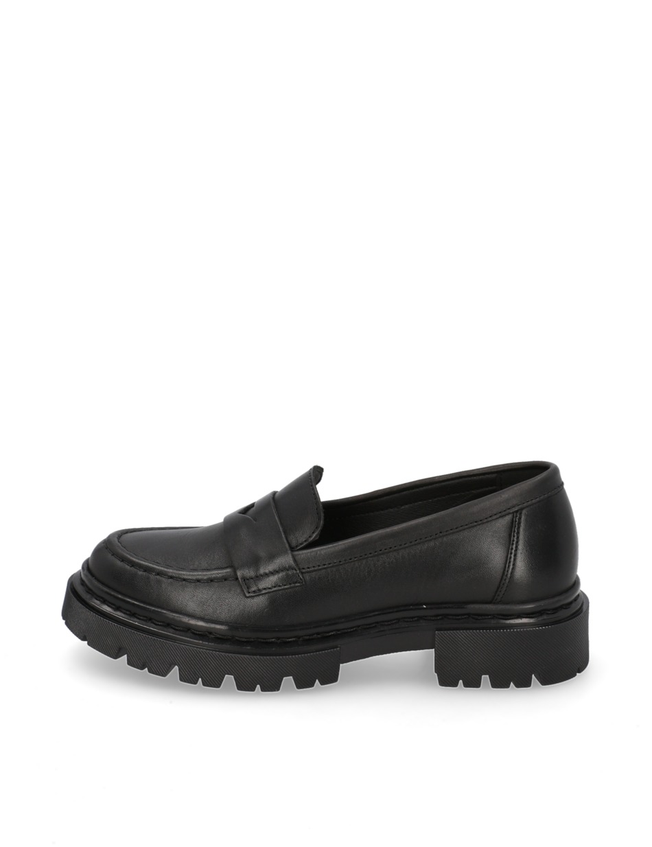 Glattleder Slipper klassisch