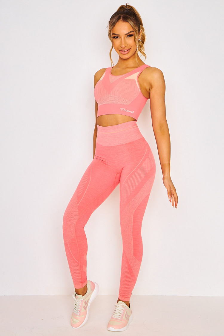 Brassière de sport Joy rose / Hummel - 210390