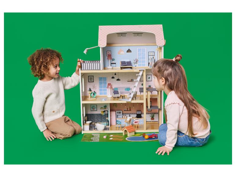 Houten poppenhuis