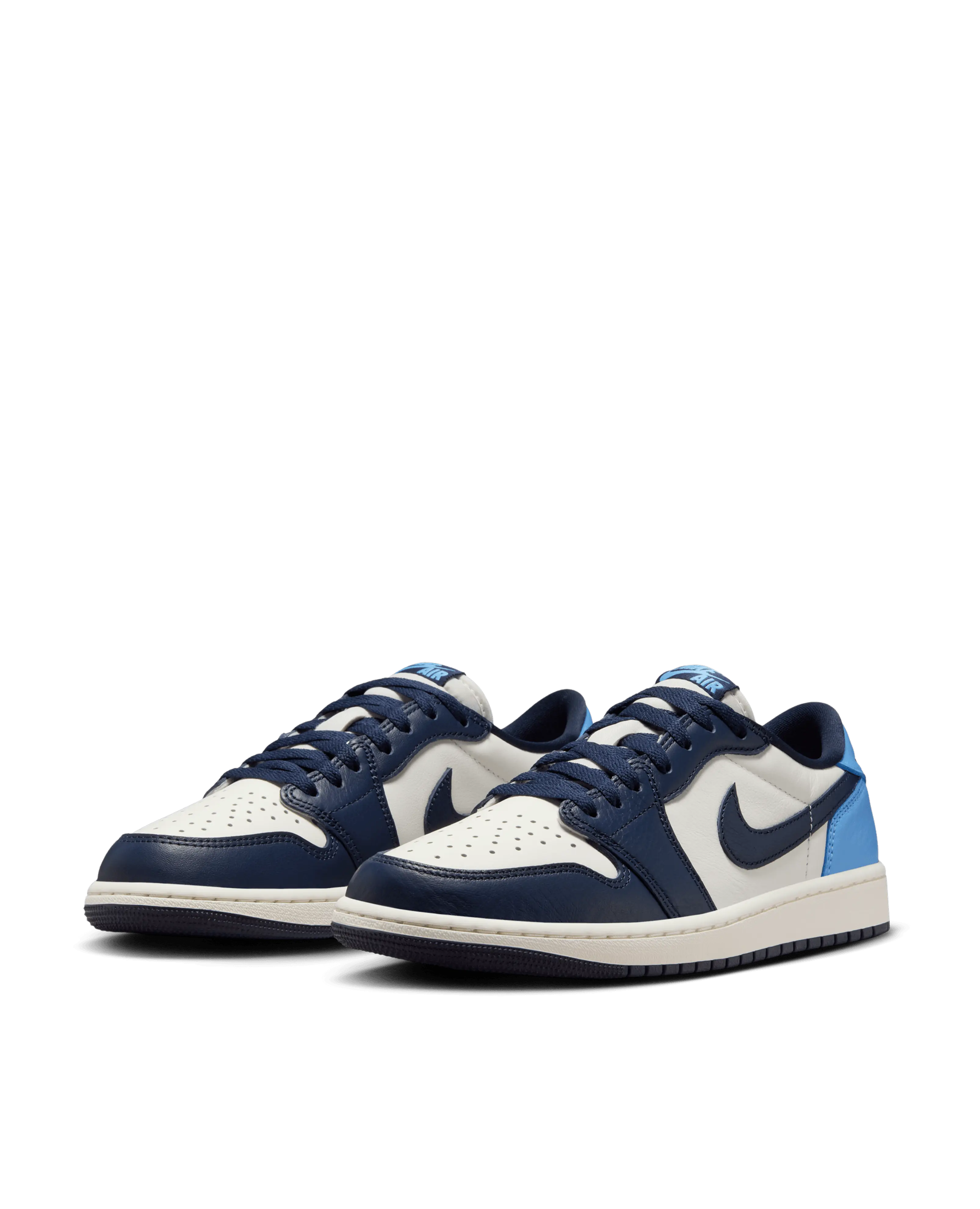 Air Jordan 1 Low OG (Obsidian/University Blue-Sail)