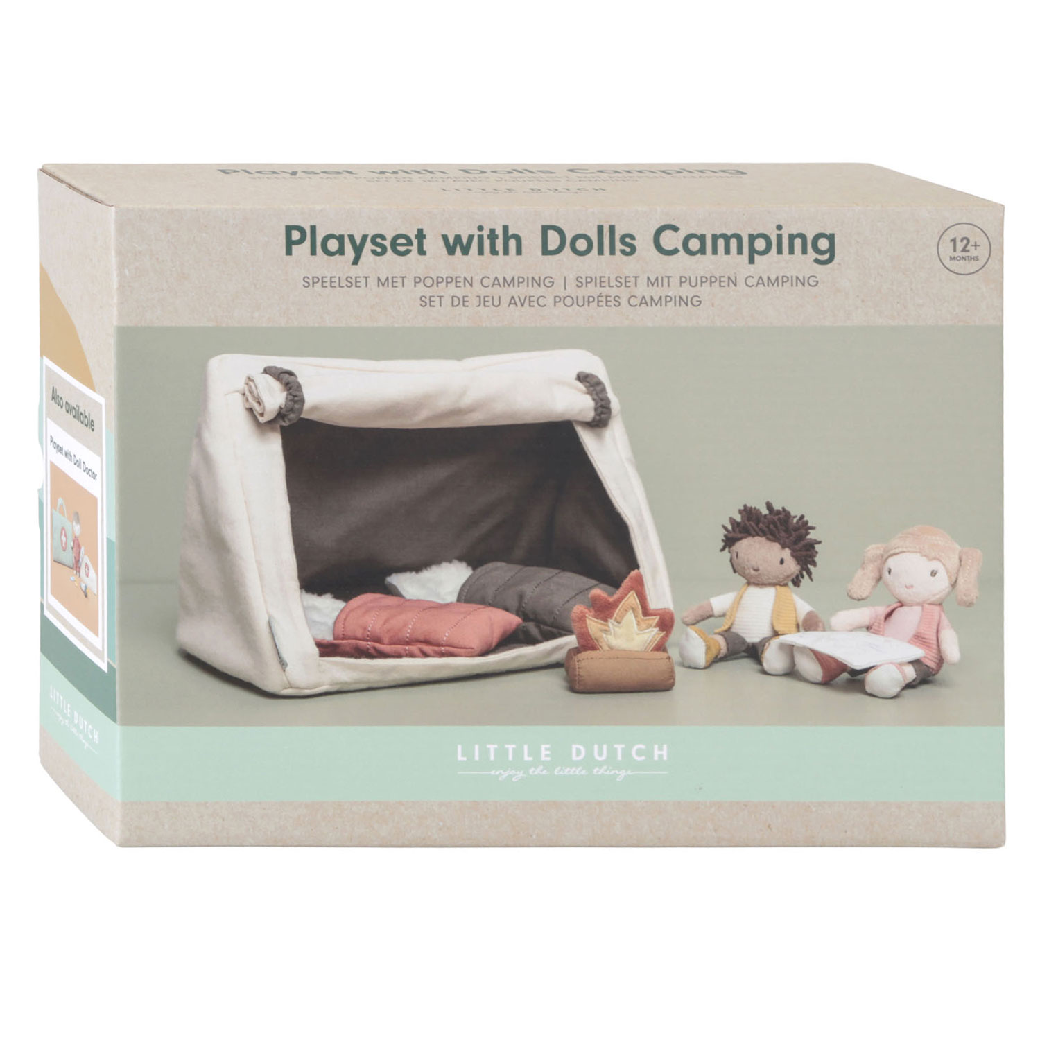 Little Dutch Jake en Anna Poppen Kampeer Speelset