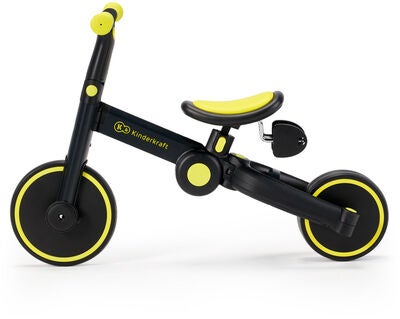 Kinderkraft 4TRIKE Trehjulssykkel, Svart
