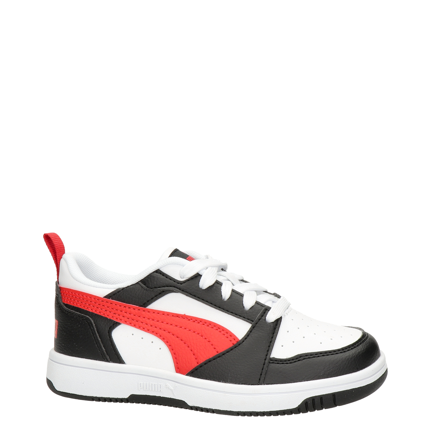 Rebound V6 Low jongens sneaker Puma Rood