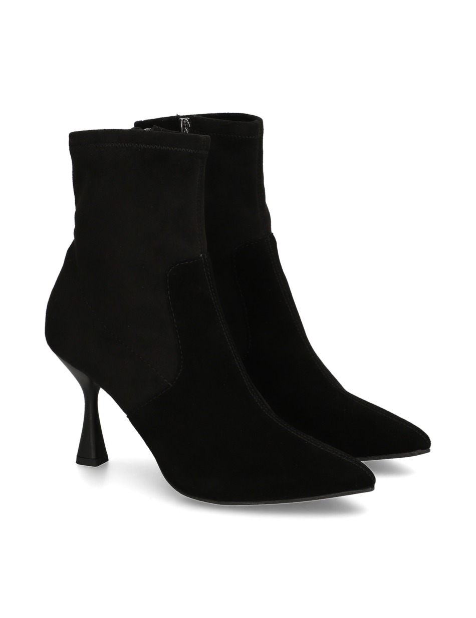 Lederkombination Stiefelette