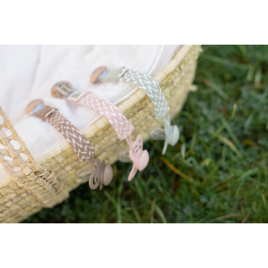 BIBS® Schnullerkette BlushIvory