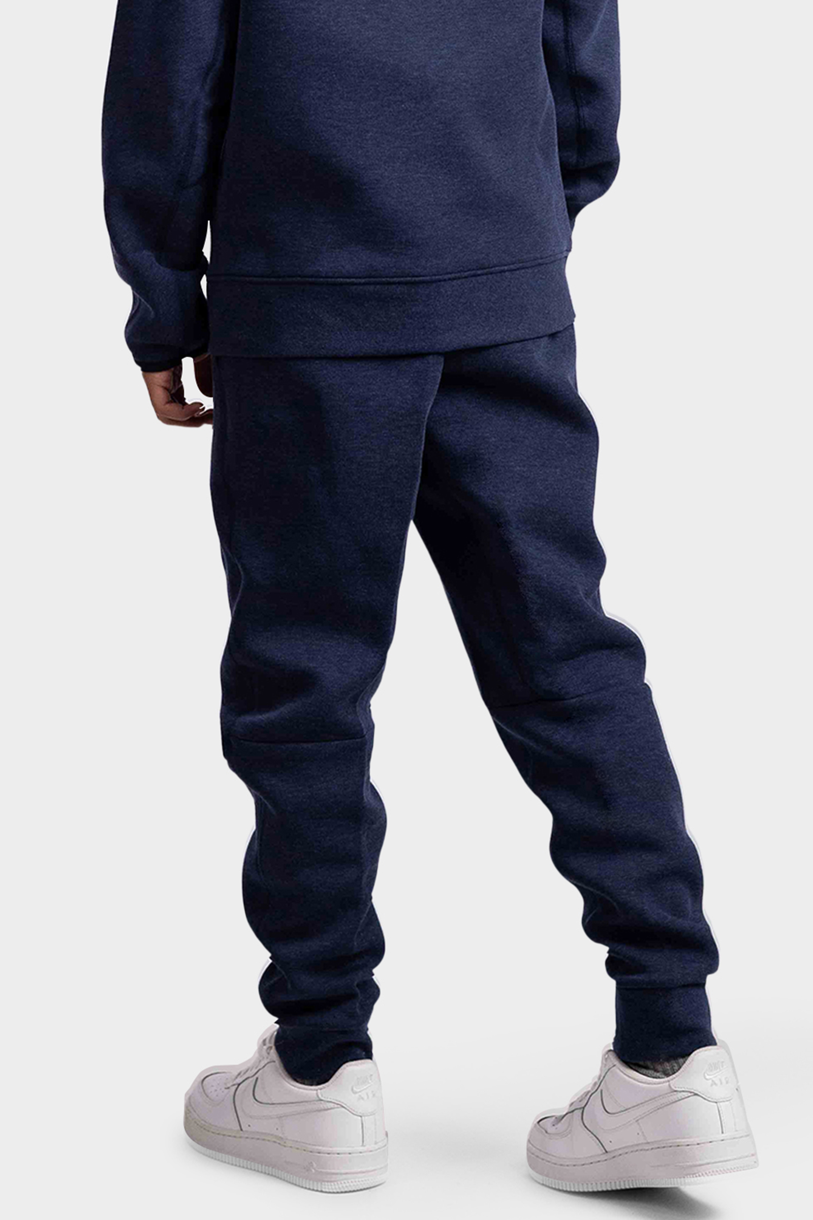 Nike Tech Fleece Trainingspak Kids Donkerblauw