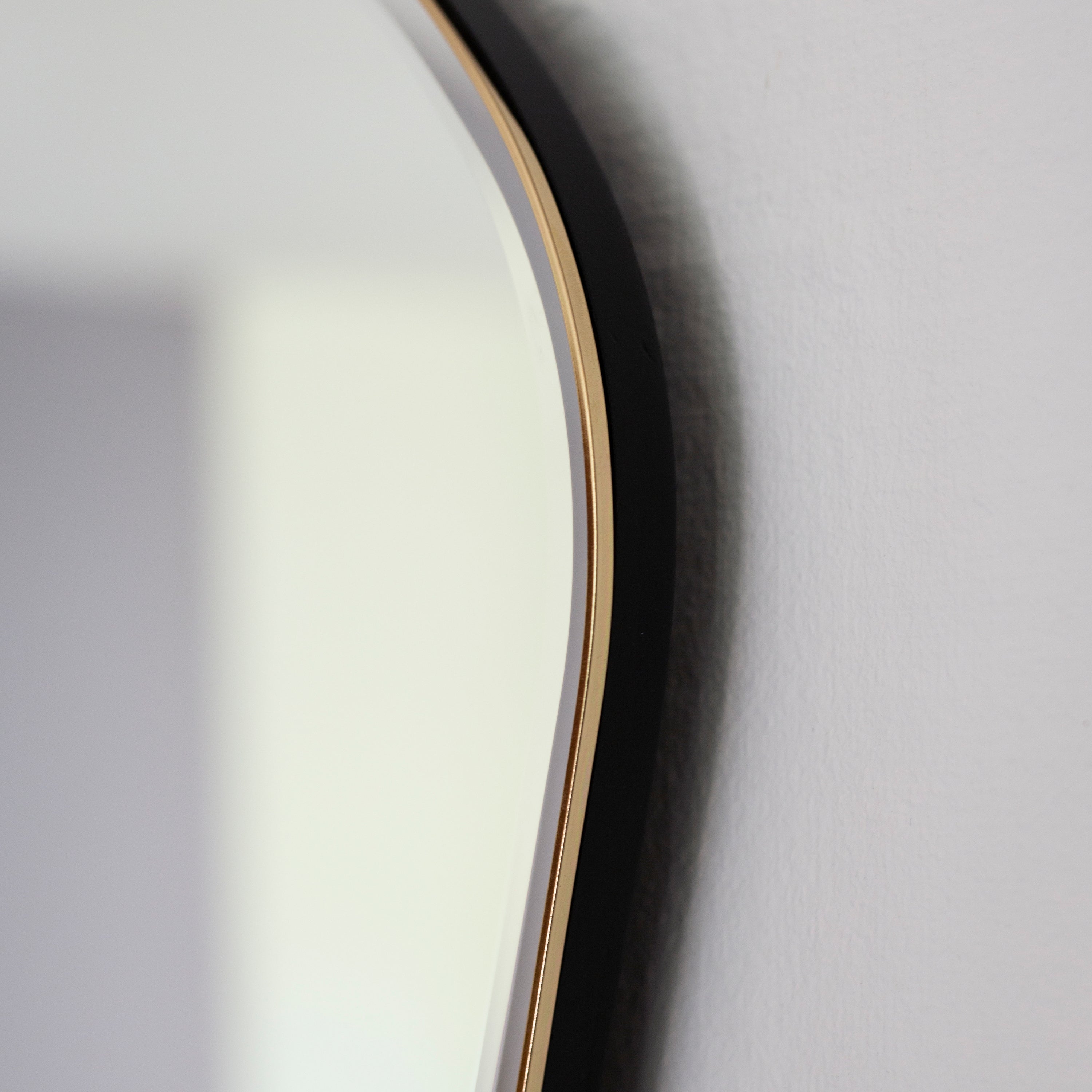 Ferm Living Pond Spiegel - Large - Brass Frame