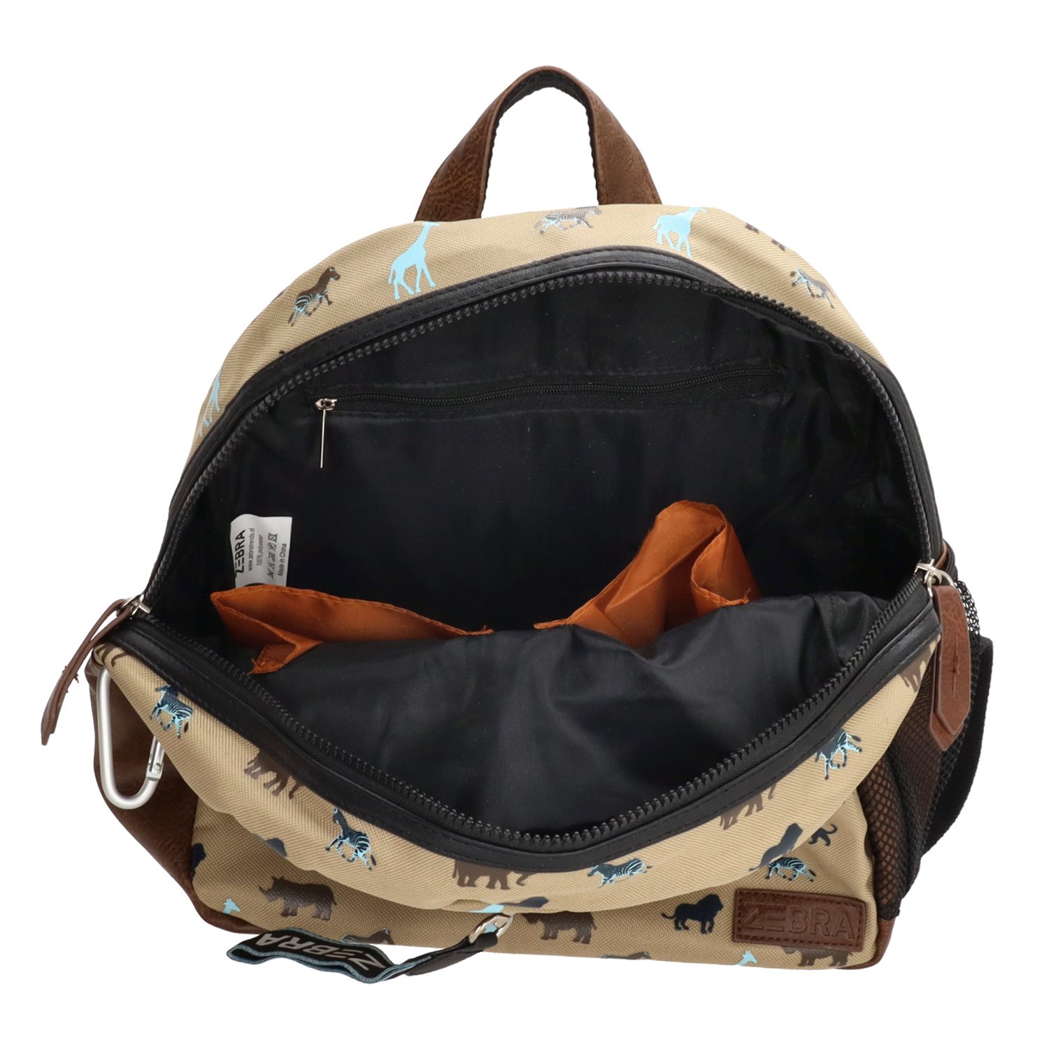 Zebra Trends Boys Rugzak Safari camel