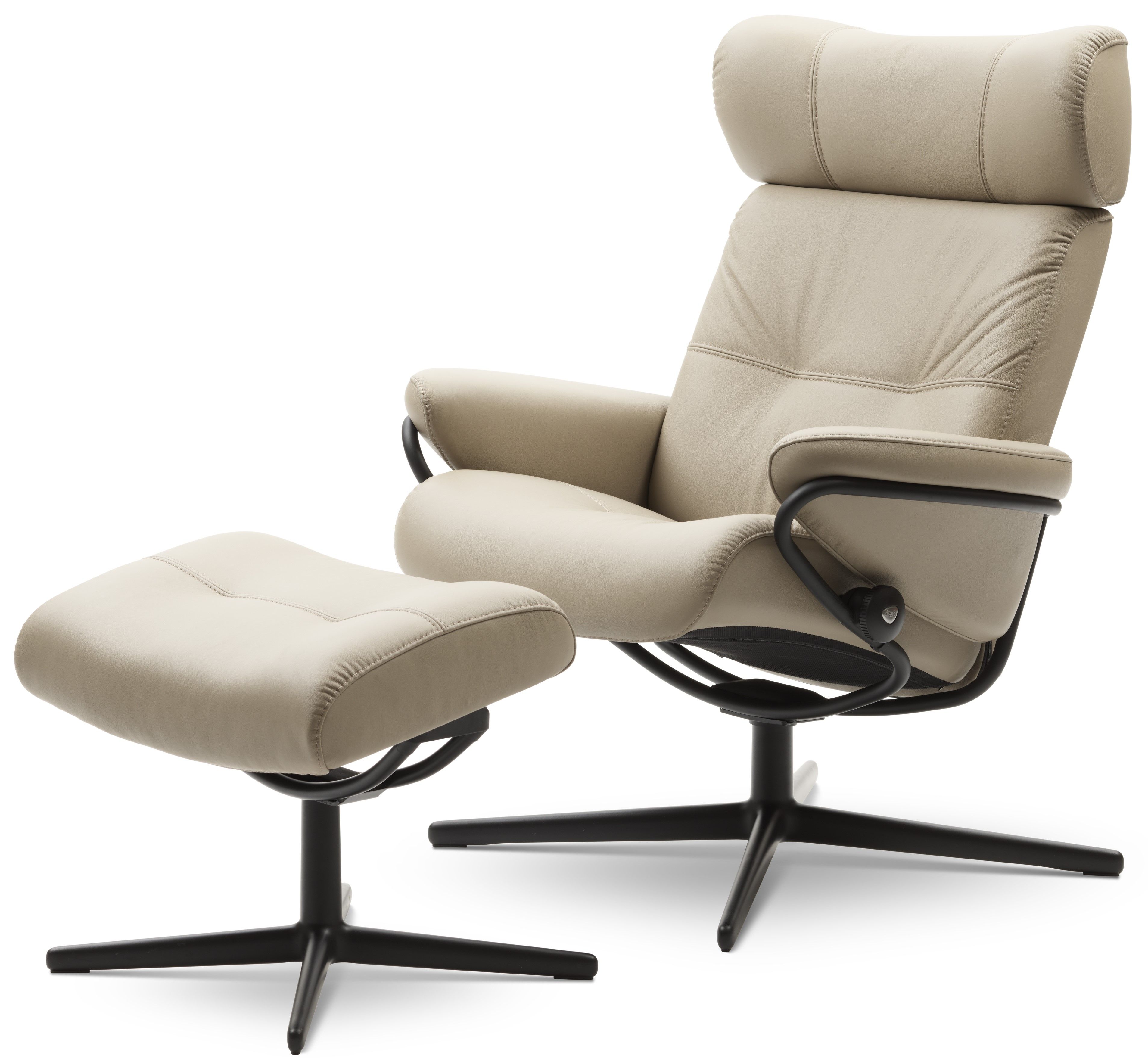 Relaxfauteuil Berlin LowBack met hoofdsteun  | StresslessB82 x D78 x H99 cm