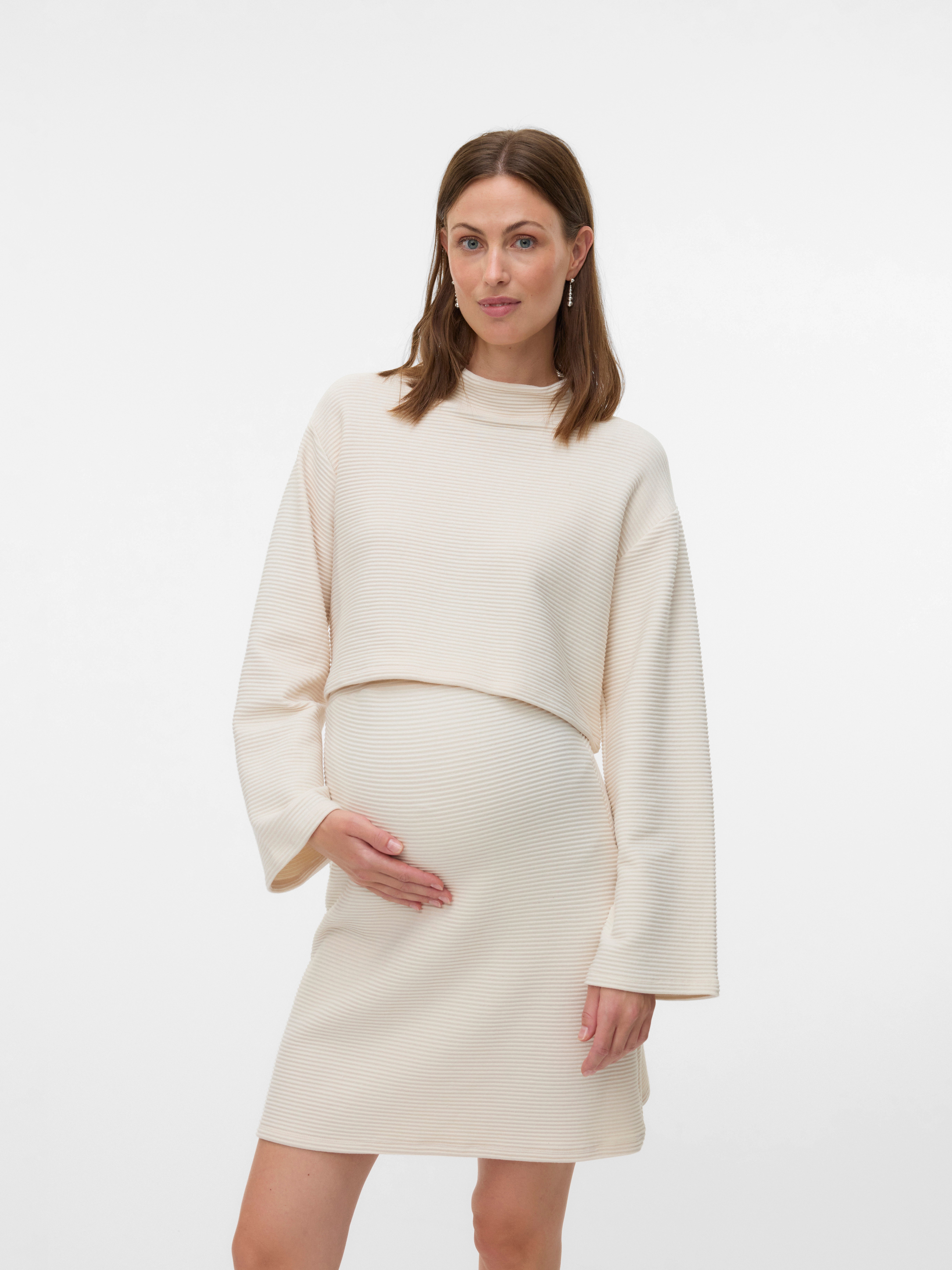 Regular fit Hoge hals Top