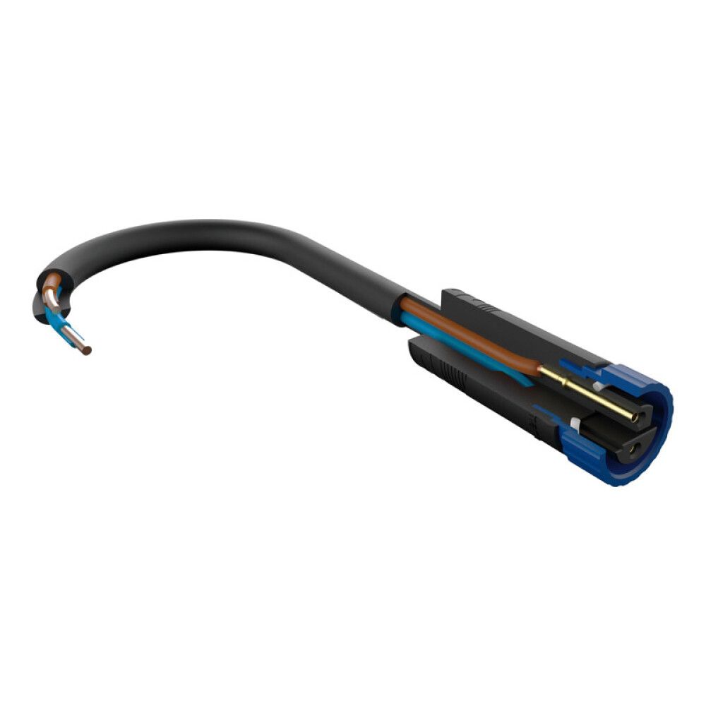 FORLENGERKABEL PAULMANN M/2 UTTAK IP L10M SVART