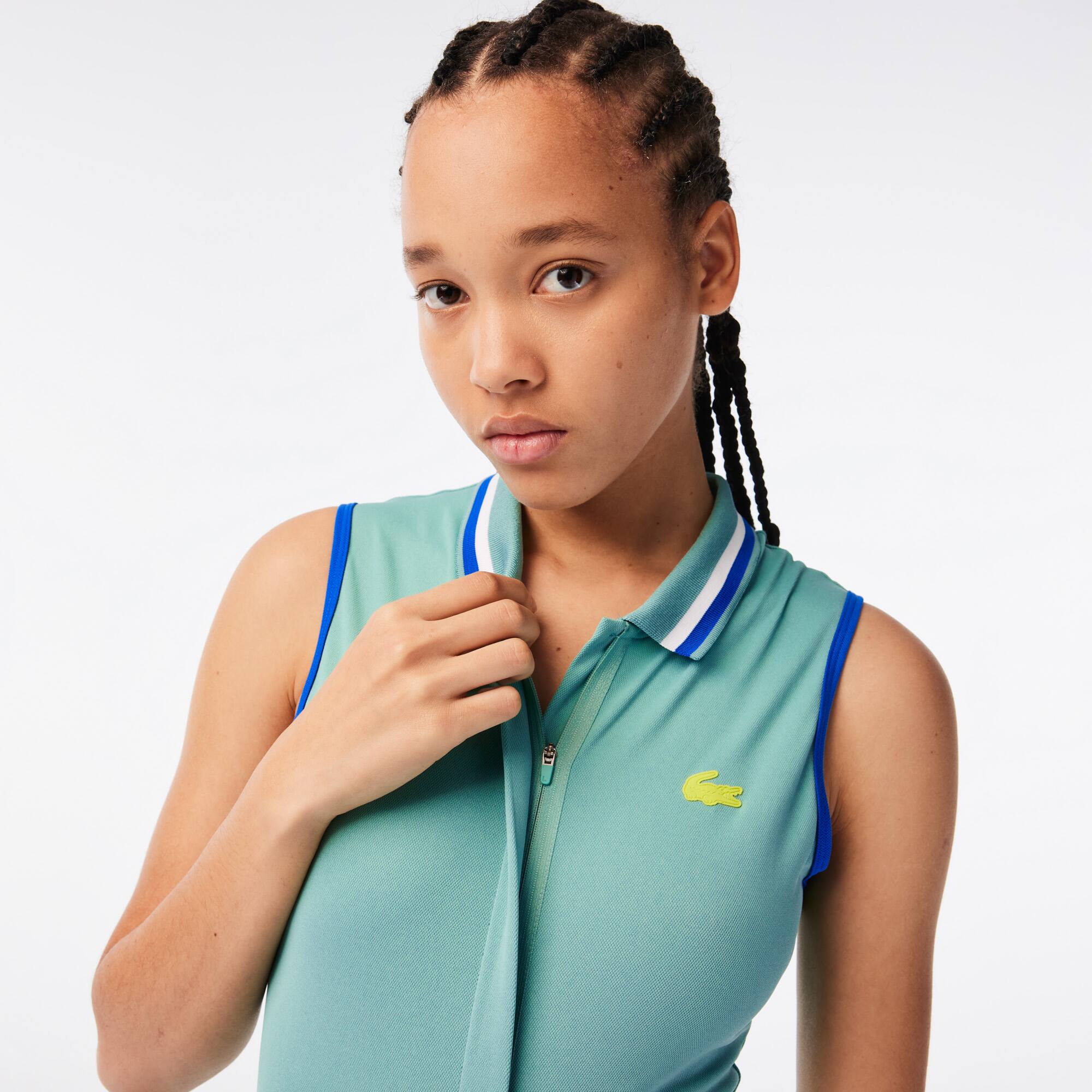 Damen LACOSTE SPORT Tennis-Kleid mit eingearbeiteten Shorts Kleider & Röcke - Grün - Lacoste - Damen