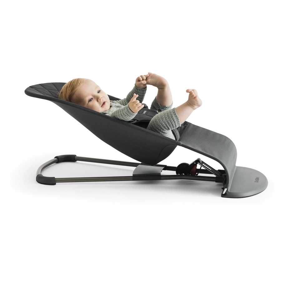 BABYBJÖRN Babywippe Bliss Schieferblau Mesh