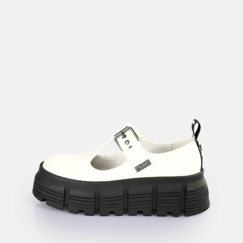 Ava Mary Chaussures basses véganes, blanc